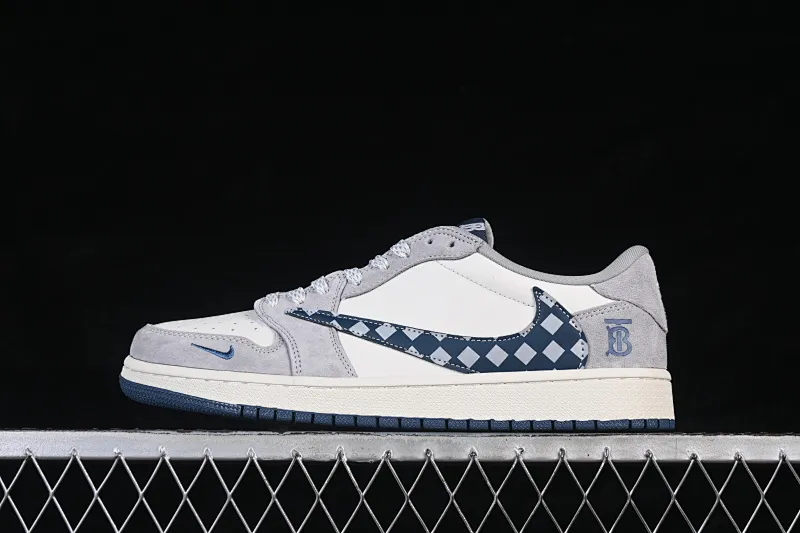 All categories Air Jordan Jordan series basketball shoes Air Jordan 1 Low High-end customized low-top sneakers Air Jordan 1 Low AJ1 Joe 1 checkerboard pattern High-end customized low-top retro basketball shoes LD2028-076